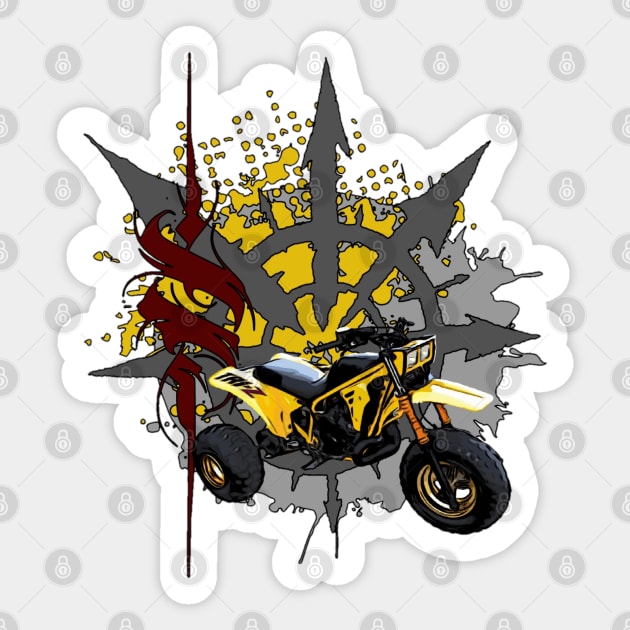 Tri-Z Sticker by AdorableBadassRacing